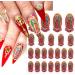 Religious Nail Art Stickers: Virgin Mary, San Judas, Jesus - 6 Sheets 3D Self-Adhesive Decals for Women's DIY Manicure - Buy Online on GoSupps.com