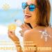 Buy Sunscreen Setting Powder SPF 35 | Mineral Brush Powder for Oil Control & Natural Matte Finish - #01 Translucent 1oz - Buy Online on GoSupps.com
