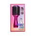 FoxyBae Blowout Brush Hair Dryer Set- Blow Dryer Brush with Nylon and Boar Bristles - Holiday Kit - 3" Hair Dryer Brush & Volumizer - Hot Pink - Hot Air Brush with Hair Primer & Sparkle Claw Hair Clip