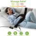 UTK Far Infrared Heating Pad with Vibration Massage for Lower Back - XL/XXL Size, 3 Vibration Modes, Smart Controller - Hot Enough (103-159 F) - Auto Shut Off - 55inch Strap - Buy Online on GoSupps.com