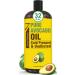 NEW Cold Pressed Avocado Oil For Hair Skin & Face - Big 32oz - Premium Grade & Hexane Free 100% Pure GMO Free & Non-Greasy Carrier Oil for Natural Hair and Skincare - Great with Essential Oils