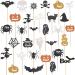 125 Pieces Halloween Cupcake Toppers Picks Halloween Cupcake Decorations for Halloween Birthday Party Supplies