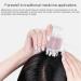 Hair Oil Applicator & Scalp Massager for Hair Growth - Essential Brush for Hair Treatment - White - Buy Online on GoSupps.com