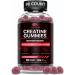 Creatine Monohydrate Gummies - Vegan 5g Chews for Strength & Energy | Natural Sour Watermelon | 90ct - Buy Online on GoSupps.com