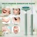 Dermaplaning Facial Razor for Women - Eyebrow & Body Hair Removal with 8 Blade Refills - Ideal for Shaping and Smooth Skin - Buy Online on GoSupps.com