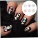 Healeved 18 Boxes Nail Art Accessories DIY Appliques Embellishments Star Nail Stickers Nail Art Decors Nail Art Beads Decorative Nail Charms Nail Art Jewelry Decorations Steel Ball Mash up - Buy Online on GoSupps.com