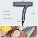 Buy Lightweight Foldable Hair Dryer - Dual Ionic Blow Dryer for Fast Drying | Travel-Friendly with 12 Modes & Powerful Brushless Motor - Buy Online on GoSupps.com