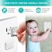 Baby Proofing Outlet Covers (40 Pack) | Child Proof Electric Shock Hazard Protector with Hidden Pull Handle | Secure Outlet Plug Cap for Safety | 32 Count Outlet Caps Included - Buy Online on GoSupps.com