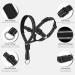 Weesiber Adjustable Dog Muzzle & Padded Halter - No Pulling Leash Solution for Medium Dogs (Black) - Buy Online on GoSupps.com