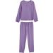 Apbondy Girls Purple Sweatpants Set | Casual Loungewear Tracksuit 11-12 Years - Buy Online on GoSupps.com