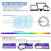 SIGVAN Blue Light Blocking Reading Glasses for Men & Women - 5 Pack Square Frame Spring Hinge Readers (1.5x) - Computer Glasses - Buy Online on GoSupps.com