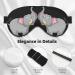Cartoon Elephant Print Night Blackout Eyeshade - Elastic Strap for Travel Naps & Relaxation | Shop Internationally - Buy Online on GoSupps.com