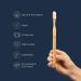 Better & Better Natural Bamboo Toothbrush - Soft Bristles - Eco-Friendly - Reusable Handle - Replaceable Head - Adult Size - White - Buy Online on GoSupps.com