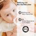 Kikadu Teething Ring Rabbit Millefleurs | 100% GOTS-Certified Organic Cotton Baby Toy - Eco-Friendly & Safe for Infants - Buy Online on GoSupps.com