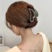 6 PCS Heart Shaped Claw Clips for Women - Matte Hair Claw Clips for Medium Hair - Nonslip Hair Clips for Thin, Curly, and Thick Hair - Buy Online on GoSupps.com