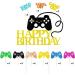 37 Pcs Video Game Controllers Cupcake Toppers Gamer Cake Topper Decoration Video Game Cupcake Topper Supply for Kids Gaming Themed Birthday Party Supplies Favors - Buy Online on GoSupps.com