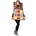 Rasta Imposta Women's Halloween Costume Eyeshadow Makeup Palette Womens Size 2-10