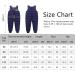 Happy Cherry Baby Winter Pants - Newborn Boys Girls Overall Ski Trousers - Infant Warm Snow Bib Pant - Toddler Windproof Padded Snowsuit Bottoms - Dark Blue - Buy Online on GoSupps.com
