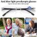 FDJZXW Frameless Autozoom Reading Glasses - Lightweight Anti-Blue Light Focus Glasses for Men & Women - Buy Online on GoSupps.com
