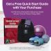 Tune Up Fitness Coregeous Ball for Psoas Release and Lower Back Relief - Stress and Digestive Aid, Improved Breathing and Sleep - Iris Color - Buy Online on GoSupps.com