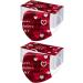 ZQP 100PCS Disposable Face_Mask Valentine's Day Face_Mask for Adult Heart Shaped Design 3Ply Breathable Anti-Dust Safety Protection with Elastic Earloop & Nose Bridge - Buy Online on GoSupps.com