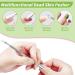 Nail Tips for Gel Nails Venares 500 Pieces Acrylic Artificial Nails 10 Sizes Nail Tips with Glue Nails Files Nail Clippers Cuticle Pusher Acrylic Artificial Nail Tips Set (Natural) - Buy Online on GoSupps.com