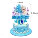 Cartoon Cake Toppers Happy Birthday Cake Topper 3 Number Cake Topper Cartoon Birthday Cake Topper Birthday Cake Topper Birthday Party (Blue 4) - Buy Online on GoSupps.com