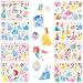 Princess Temporary Tattoos - Birthday Party Supplies & Decorations for Boys and Girls - 8 Sheets - Buy Online on GoSupps.com