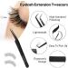 Ms.Queen Fiber Tip Tweezers for Lash Extensions Precision 90 Degree Eyelash Tweezers for Volume & Classic Lashes Black 90 Degree Tweezers - Buy Online on GoSupps.com