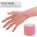 Self Adhesive Elastic Cohesive Bandage Rolls - Pink | Sports Wrist Ankle & Finger Care | International Shipping Available - Buy Online on GoSupps.com