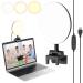 Video Conference Lighting, 4.0" Ring Light for Computer Laptop Monitor, Small Clip on Laptop Ring Lights for Video Calls, Remote Working, Zoom Meetings, Live Streaming, Online Teaching, Interview 4 INCH