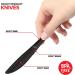 Stock Your Home 125-Count Heavy Duty Disposable Plastic Knives - Bulk Silverware for Dinner, Heavyweight Party Flatware in Black - Buy Online on GoSupps.com