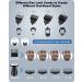 BEAULUSH 5 in 1 Men's Beard Trimmer & Grooming Kit - Cordless & Rechargeable - Buy Online on GoSupps.com
