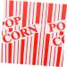 Zerodeko 12pcs Boxes popcorn holder party popcorn holders packing box gift box party supplies bulk disposable box Disposable French fries popcorn buckets for movie night stripe - Buy Online on GoSupps.com