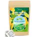 TeeLux Mint Green Tea Bags 100 Count Blended Spearmint Peppermint Lemongrass Lemon Balm Green Tea 100% Natural Herbal Leaves Refreshing and Vibrant Mint Green Tea 100 Count (Pack of 1)