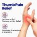 Thumb Spica Splint & Wrist Brace for Sprains and Tendinosis | Left Hand Support for De Quervain's Tenosynovitis & Fractures | Trigger Thumb Brace for Carpal Tunnel | Size Small/Medium - Buy Online on GoSupps.com