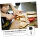 Zerodeko Toast Pan Egg Skillet Sandwich Bread Mold Sandwich Toaster Grill Cheese Toaster Waffle Maker Grilled Cheese Maker Grill Sandwich Maker Breakfast Press Clamshell Aluminum - Buy Online on GoSupps.com