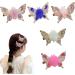 Hair Clips Flying Butterfly Hairpin for Girl Butterfly Rhinestone Hair Clip Butterfly Hair Barrettes Hair Accessory for Girl Women 5PCS - Buy Online on GoSupps.com