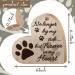 Yalikop Heart Shaped Pet Memorial Gifts - Sympathy Tribute for Dogs and Cats - Buy Online on GoSupps.com