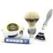 5Pc Men's Shaving Kit - Silver Tip Badger Brush Razor Soap & Bowl | Perfect Gift for Men - Buy Online on GoSupps.com