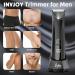 INVJOY Manscape Trimmer for Men IPX7 Waterproof Body Hair Trimmer for Pubic/Body/Groin/Pube Grooming Body Groomer w/Light&LED Display Electric Shavers Male Razor w/Recharge Dock Gift for Men - Buy Online on GoSupps.com