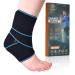 ELEVON Ankle Support Bracket  Breathable  Adjustable Ankle Support  with Foot Strap to Prevent Sprain  Suitable for Men and Women Achilles Tendon Support  Relieve Plantar Fasciitis  Reduce Pain
