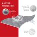 Non-Slip Bamboo Terry Waterproof Changing Pad Liner - 3 Pack 14 x 27 - Grey - Buy Online on GoSupps.com