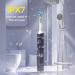 SEAGO Rotating Electric Toothbrush - 8 Brush Heads 5 Modes Rechargeable 2 Min Smart Timer IPX7 Waterproof - Ideal for Adults - Buy Online on GoSupps.com