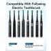 Dnsly Electric Toothbrush Heads 7 Pack Compatible with Fairywill FW-507/508/551/917/959 & ATMOKO HP126A - Black - Buy Online on GoSupps.com