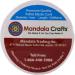 Mandala Crafts 1mm Black Elastic Cord for Jewelry Making & Masks - 109 Yards - Buy Online on GoSupps.com