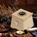 Colcolo Moxibustion Warm Tank - Stainless Steel Mugwort Holder & Simple Stick Burner for Bedroom Camping & Hotel - 11x11x10cm - Buy Online on GoSupps.com