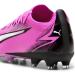 PUMA Unisex Ultra Match FG/AG Football Shoe - 43 EU - Poison Pink/Puma White/Puma Black | International Shipping - Buy Online on GoSupps.com