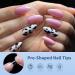 600PCS Medium Almond Nail Tips - Clear Fake Nails Pre-shaped with Box 14 Sizes for DIY Home Nail Extensions - Soft Acrylic Press On Tips - Buy Online on GoSupps.com