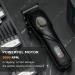 VGR Professional Hair Clippers for Men Electric Adjustable Hair and Beard Trimmer USB Rechargeable T Blade Hair Cutting Kit LED Display Barber Clipper VGR-269 - Buy Online on GoSupps.com